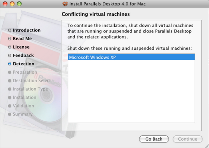 parallels for mac not responding after osx update